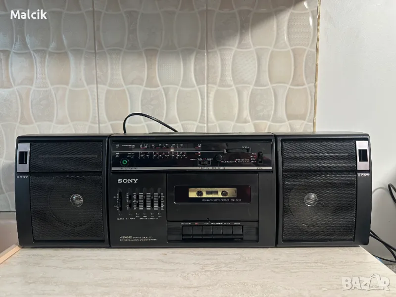 Радиокасетофон SONY CFS-1020S Винтидж, снимка 1