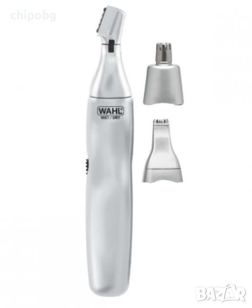 Тример, Wahl 05545-2416, Ear, Nose & Brow Trimmer, 3 rinseable cutting heads for nose trimming, cont, снимка 1