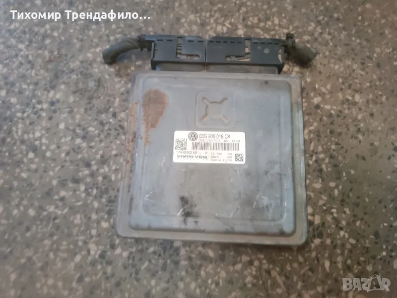 ECU компютър пасат PASSAT 140HP  PPD1.5, PPD 1.5  SIEMENS 03G906018CK , 03G 906 018CK, снимка 1