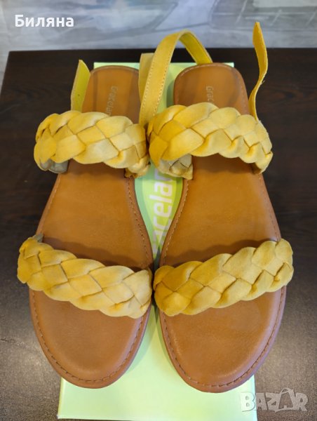 Жълти сандали Graceland 39 номер, снимка 1