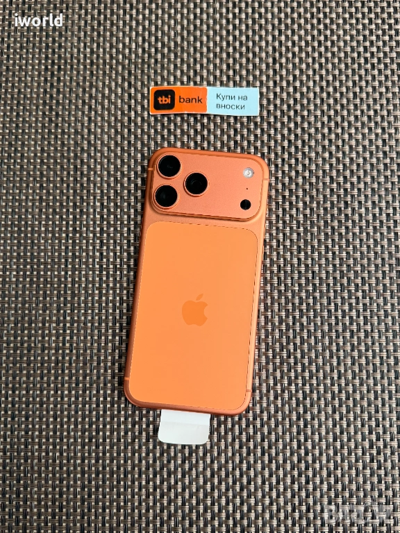 НОВ❗️1TB ⚠️ iPhone 17 Pro Max ⚠️Лизинг от 56Е/мес / Cosmic Orange Гаранция❗️(1000GB), снимка 1