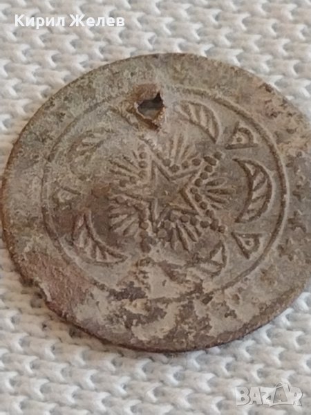 Стар КОРАБЕН ЖЕТОН над стогодишен рядък бронз мед за КОЛЕКЦИОНЕРИ 42488, снимка 1