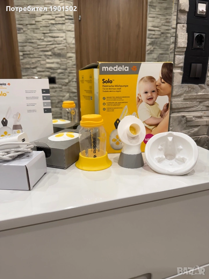 Електрическа помпа за кърма Medela Solo, снимка 1