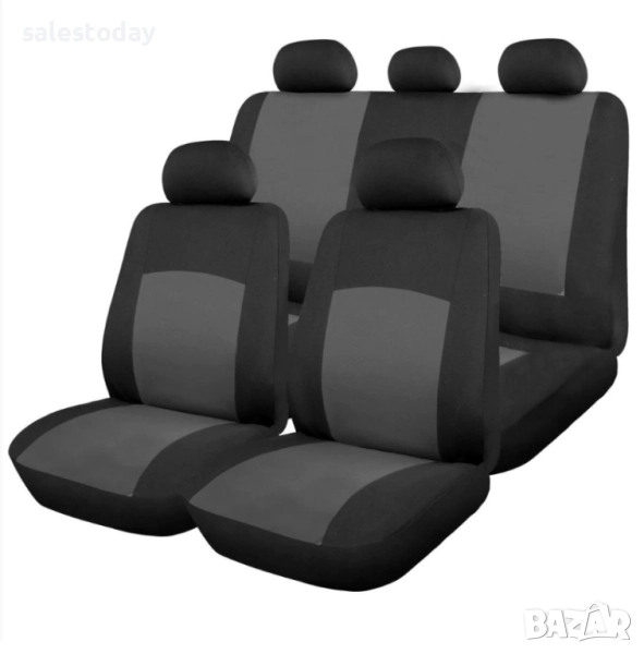 Тапицерия за кола за предни и задни седалки 8 части , снимка 1