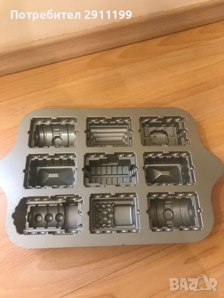 Сладкарска форма за сладкиши, торти, тип: влак, снимка 1