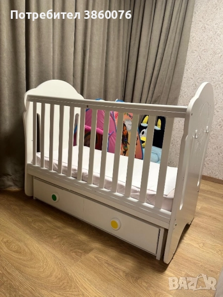 Детско легло за матрак 60х120 см, снимка 1