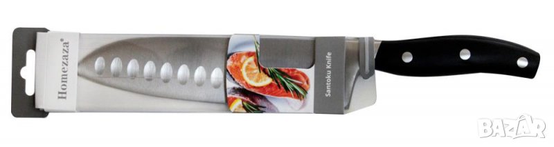 Азиатски нож Homezaza 17 сm  / Santoku, снимка 1