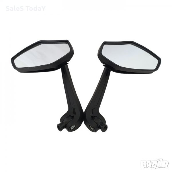 Огледала за мотор, 8мм/Ф10мм, 2бр, преходник за закрепващия болт, снимка 1