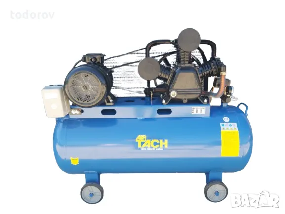 Компресор за въздух 200 литра трифазен, 12бара, 5.5KW, 7,5 hp, снимка 1