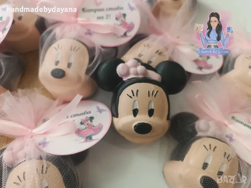 Подаръчета за гости - Мини Маус и Мики Маус , снимка 1