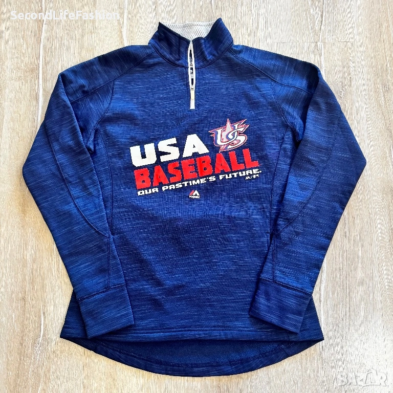 Дамска спортна блуза Majestic Athletic размер S , снимка 1