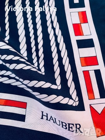 Шал HAUBER Германия,52см/52см, снимка 3 - Шалове - 33205509