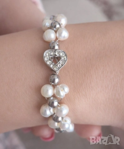 Бижута с естествени, култивирани перли - Авторска, бутикова бижутерия със сертификат, снимка 9 - Подаръци за жени - 53412691