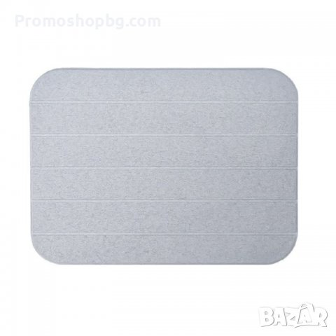 Постелка за баня Devi, Диатомит, Противоплъзгаща, Абсорбираща, Бързо съхнеща, 60х39 см, снимка 4 - Изтривалки - 39887019