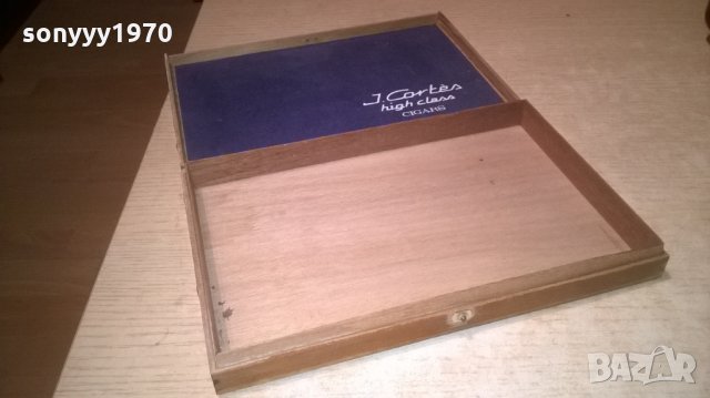 J.CORTES-HIGH CLAS CIGARS-ретро колекция-кутия за пури-внос франция, снимка 3 - Колекции - 27737929