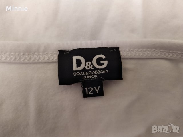 Dolce & Gabbana junior блуза, снимка 5 - Детски Блузи и туники - 28171649