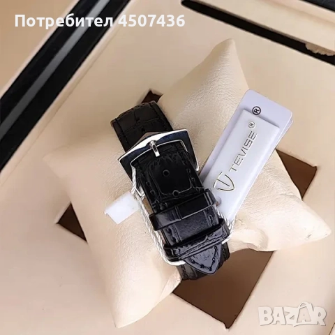 Луксозен автоматичен механичен часовник, водоустойчив спортен ръчен часовник, снимка 13 - Мъжки - 52777833