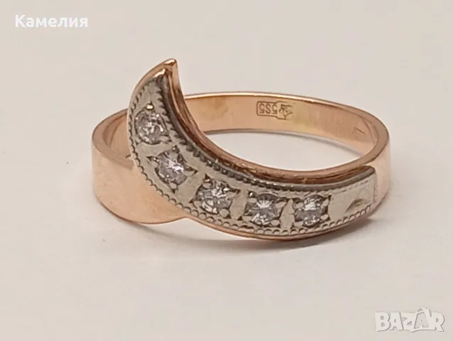 Руско злато , снимка 2 - Пръстени - 48472596