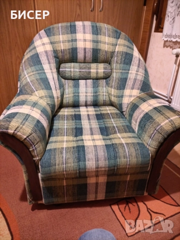 Холна гарнитура, снимка 4 - Дивани и мека мебел - 52805281