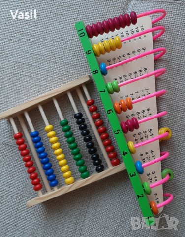 Дървено сметало, таблица за умножение игра и др, снимка 3 - Образователни игри - 43354445
