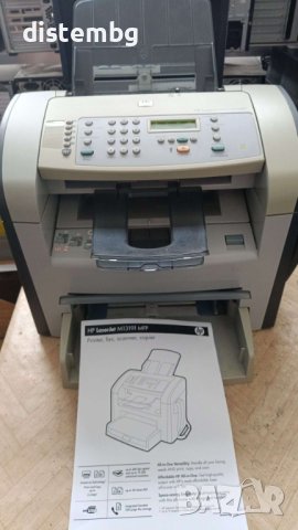 Mултифункционален  Принтер HP LaserJet M1319f mfp  Всичко в едно: мрежов принтер за факс, сканиране,