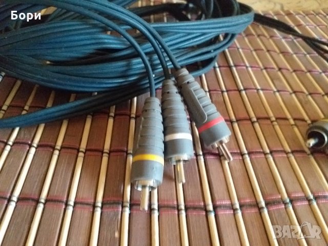 Качествен кабел 5м аудио/видео, снимка 2 - Други - 28932206
