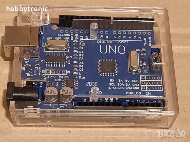 Прозрачна кутия за Arduino UNO , снимка 1 - Друга електроника - 34606696