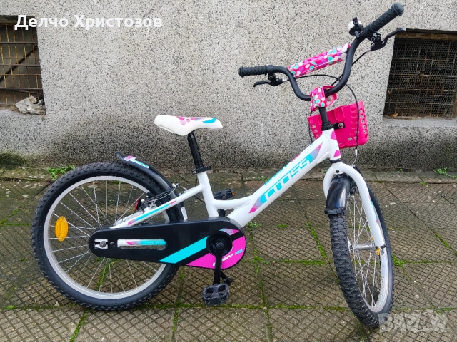 Детски велосипед с помощни колела Cross Daisy Alloy 20, снимка 2 - Велосипеди - 53410035