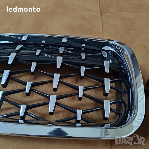 Решетки - бъбреци за BMW F10 F11 - Хром бмв ф10 ф11 бъбрек 5 серия, снимка 5 - Части - 43990183