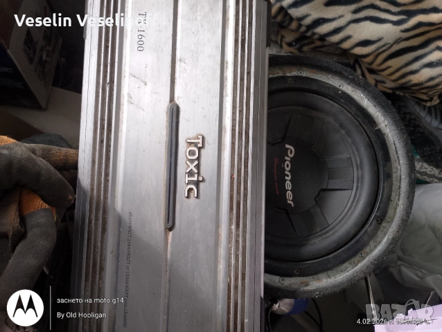 Усилвател и Говорител PIONEER 10-инча