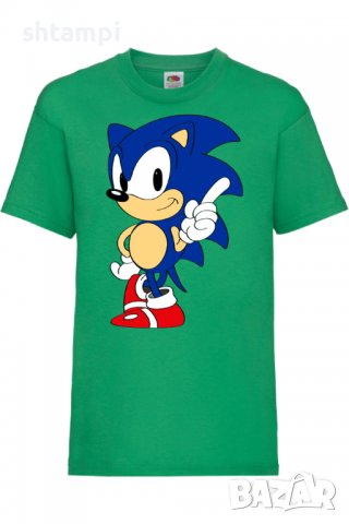 Детска тениска Sonic 006,Соник,Игра,Изненада,Подарък,Празник,Повод, снимка 5 - Детски тениски и потници - 37435244
