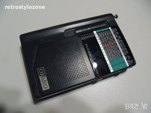 № 7381 стар малък портативен радиоапарат - OKANO WT101  , снимка 2 - Други ценни предмети - 44069460