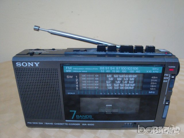 Sony Walkman WA-6000 Radiorecorder , снимка 6 - Радиокасетофони, транзистори - 43265410