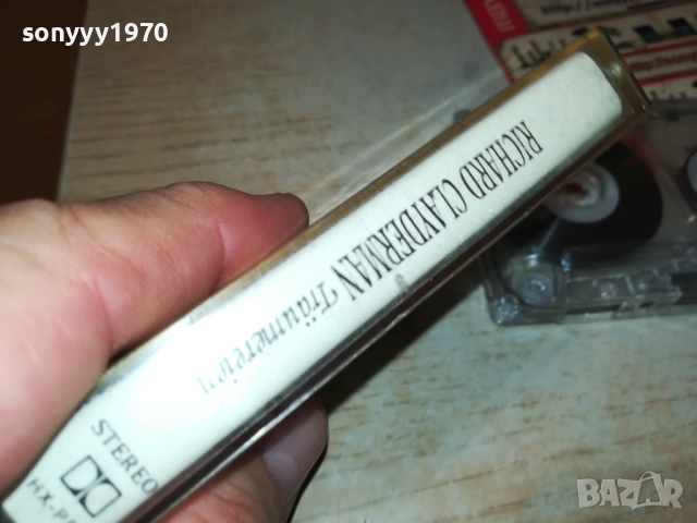 RICHARD CLAYDERMAN TAPE 2609252149, снимка 10 - Аудио касети - 51851685