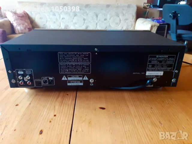 Перфектен триглав дек PIONEER CT-S630S- Японски като НОВ., снимка 10 - Декове - 48693171