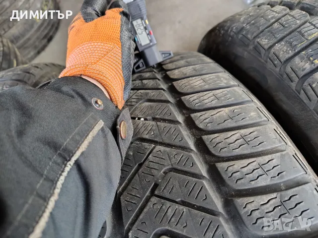 4бр.зимни гуми PIRELLI 255/45/19 104W DOT 3421, снимка 4 - Гуми и джанти - 49290067