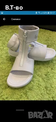 Nike бели сандали, снимка 5 - Сандали - 49633071