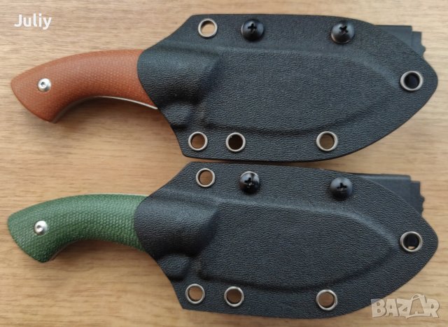 Малък фиксиран нож /шведска стомана/, снимка 6 - Ножове - 40430288