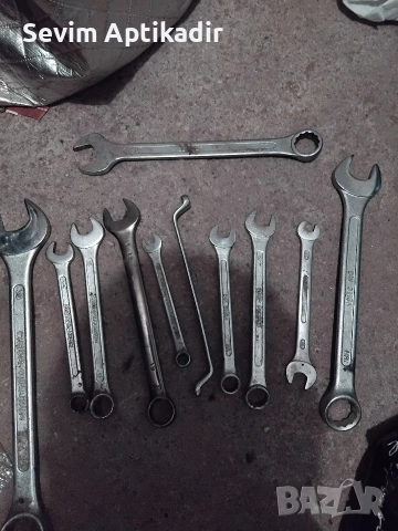 Комплект гаечени ключове