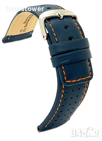 Кожена каишка за часовник Diloy.367, снимка 2 - Каишки за часовници - 43229328