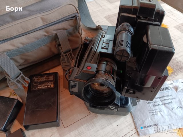 BLAUPUNKT-CR-1200-VHS-Video-Camera-Recorde, снимка 15 - Камери - 42963250