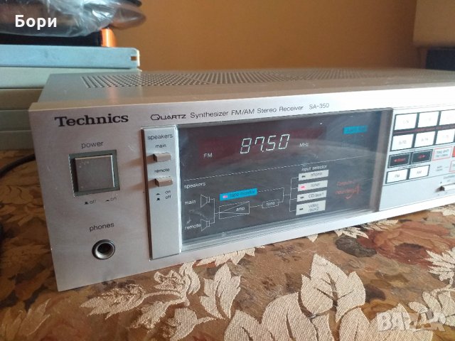 Ресийвър Technics SA-350 AM/FM Стерео , снимка 2 - Ресийвъри, усилватели, смесителни пултове - 32737388