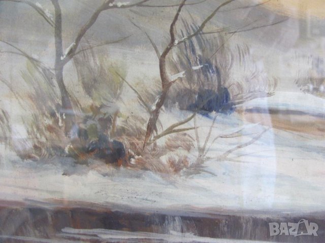 Картина Акрил, Картон, Подписана, снимка 5 - Картини - 43113609