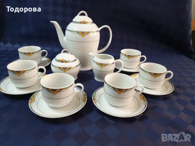 Порцеланов сервиз чай,кафе Wunsiedel Bavaria 