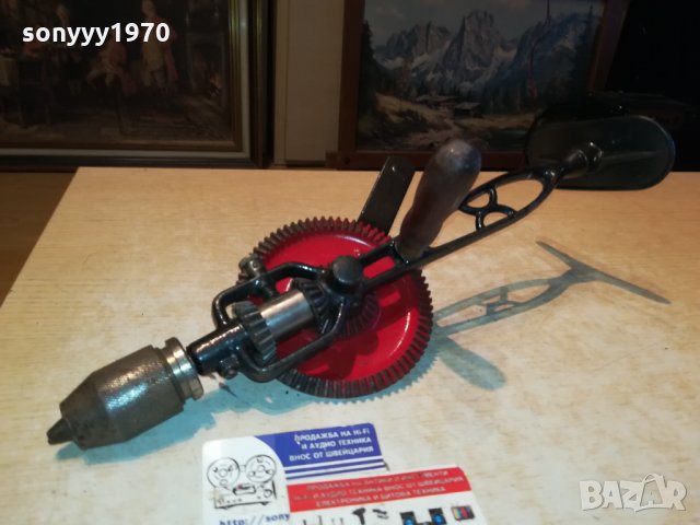 РЕТРО ДРЕЛКА ОТ ШВЕЦИЯ 3011210924, снимка 12 - Антикварни и старинни предмети - 34973812