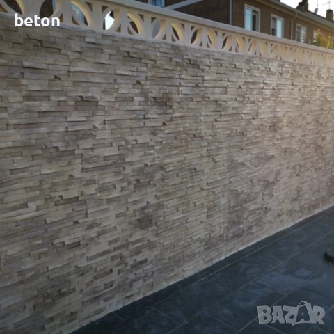 Облицовка на цокъл, огради и стени - Щамповани облицовки ВЕРТИКАЛНИ ЩАМПОВАНИ ОБЛИЦОВКИ, снимка 11 - Други ремонти - 33817441