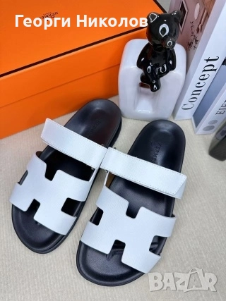 Дамски чехли Луис Витон , снимка 8 - Чехли - 51542017