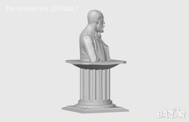 ЯНЕ САНДАНСКИ (бюст, статуетка), снимка 8 - Статуетки - 53453590