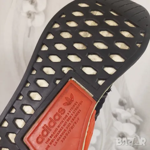 маратонки  Adidas NMD R2 Prime Knit Black White номер 43-44, снимка 9 - Маратонки - 35778771