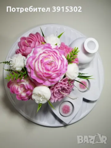 Букет от соев восък, снимка 11 - Други - 49778456